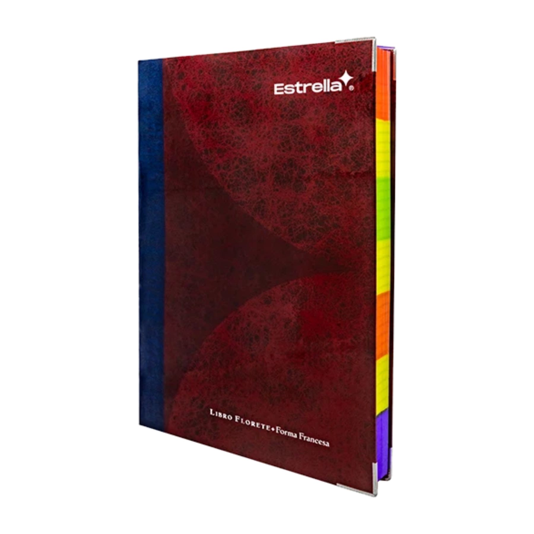 LIBRO FLORETE FORMA FRANCESA DE 240 HOJAS RAYA ESTRELLA