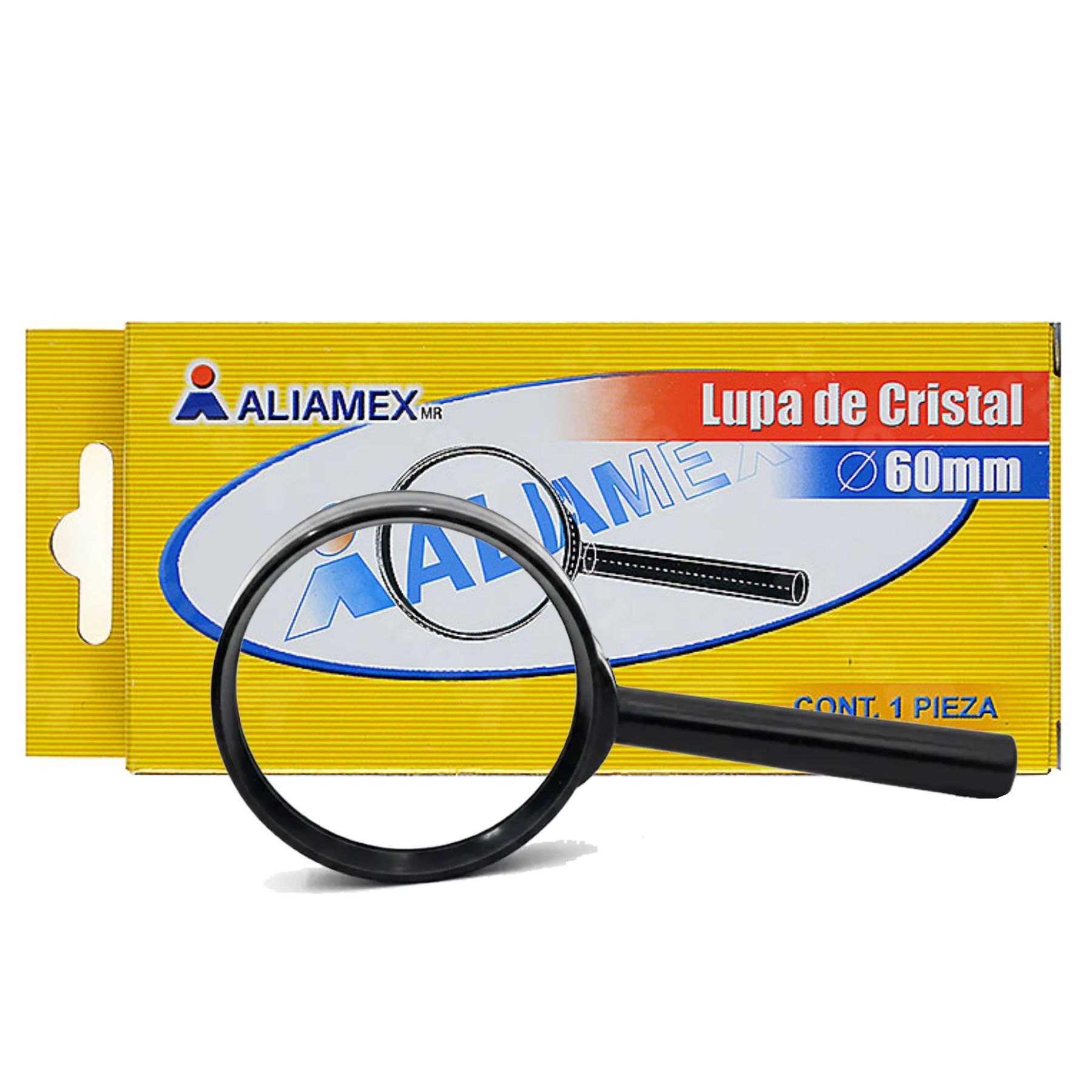 LUPA CON ARO DE PLASTICO DE 60MM 100977 ALIAMEX