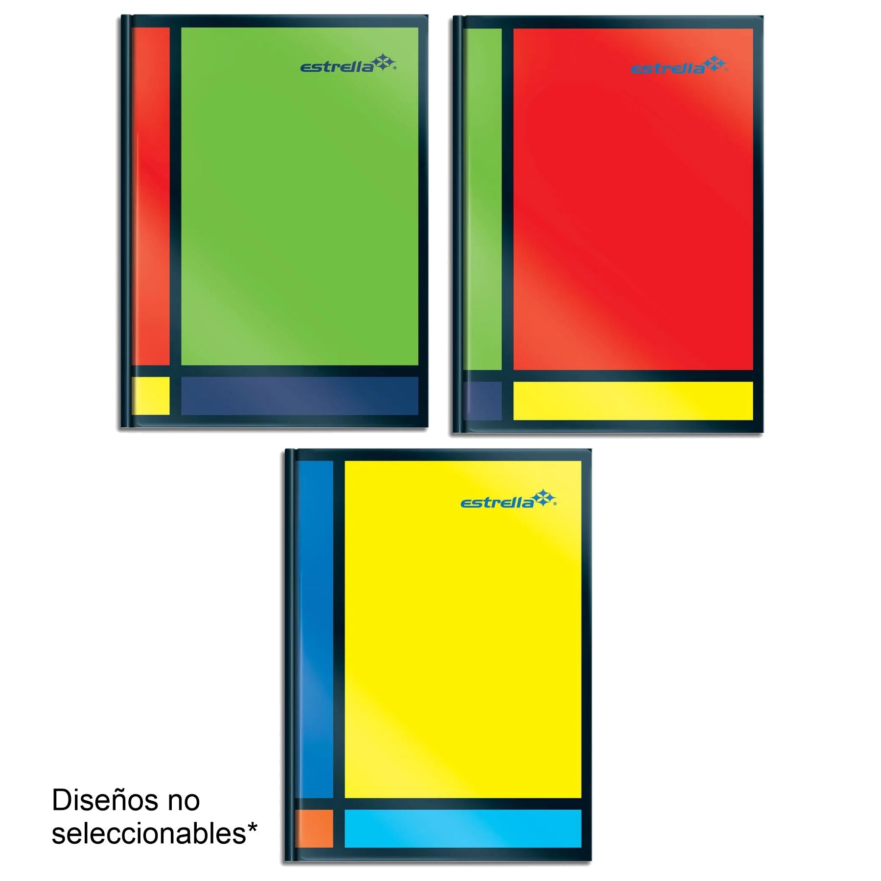 LIBRETA PASTA DURA FORMA FRANCESA RAYA CON 96 HOJAS 078 ESTRELLA